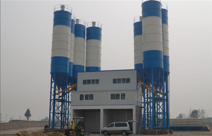 雙120混凝土攪拌站 雙120混凝土攪拌站